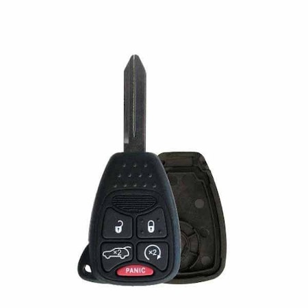 Keyless Factory KeylessFactory: UHShell: RUGGED 5 BUTTON REMOTE hEAD SHELL CHRYSLER DODGE JEEP OHT692427AA RHS-CHY-085
